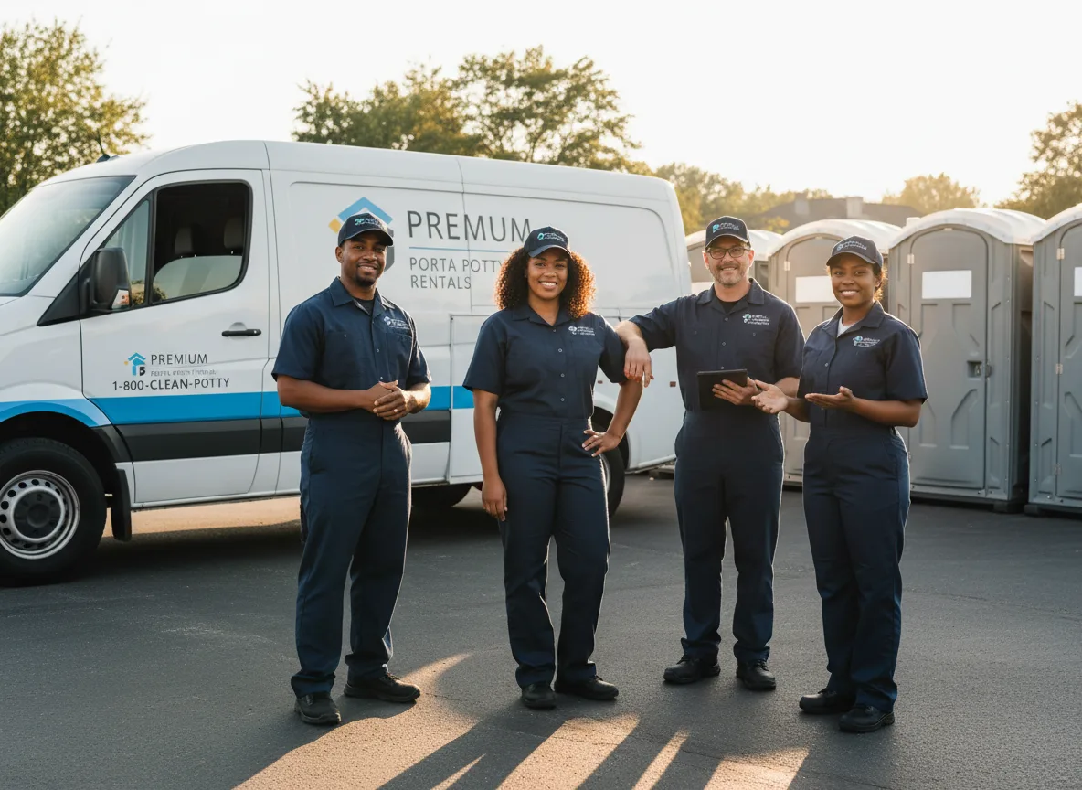 VIP Portable Toilets company in Gile, WI